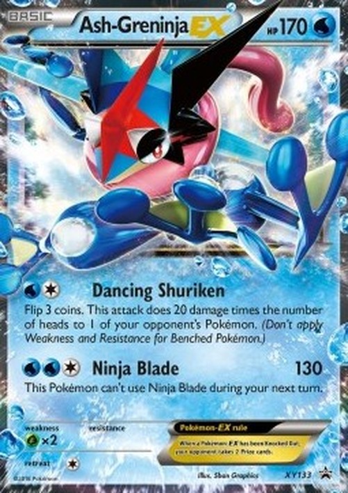 Pokemon Ash-Greninja EX (XYPR 133)