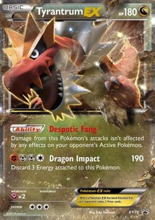 Pokemon Tyrantrum EX (XYPR 70)