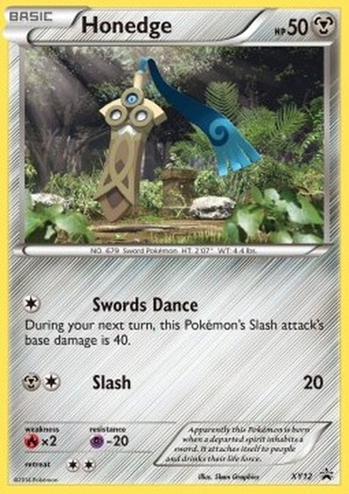 Pokemon Honedge  (XYPR 12)