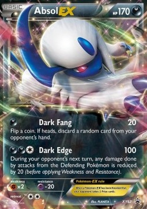 Pokemon Absol EX  (XYPR 62)