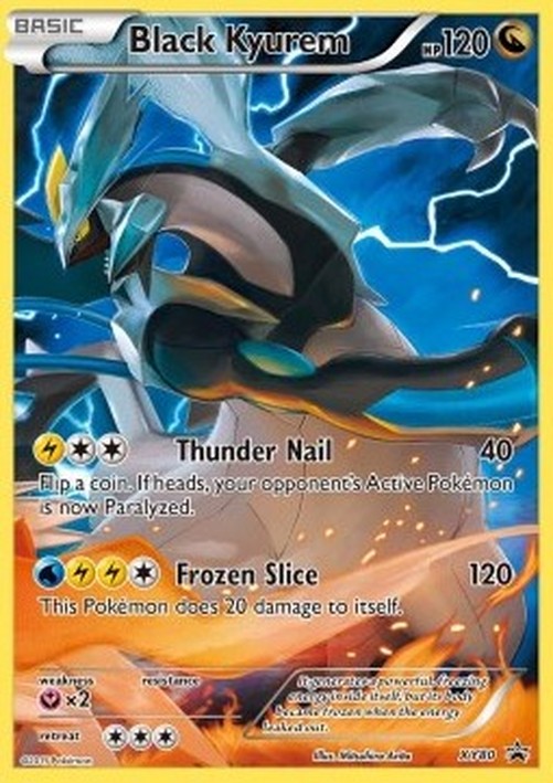 Pokemon Black Kyurem (XYPR 80)