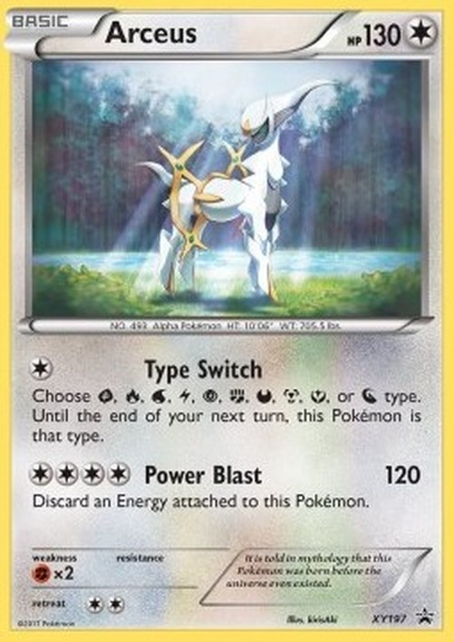 Pokemon Arceus  (XYPR 197)