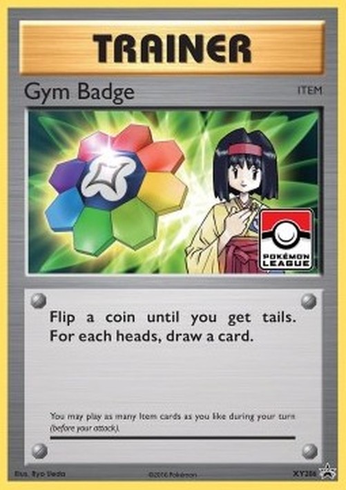 Pokemon Gym Badge (XYPR 206)