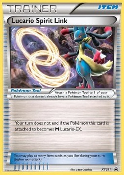 Pokemon Lucario Spirit Link (XYPR 211)