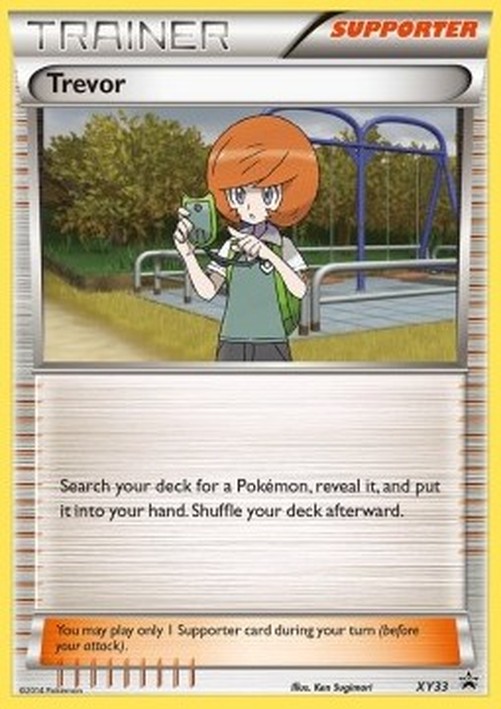 Pokemon Trevor (XYPR 33)