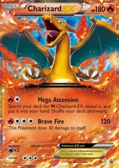 Pokemon Charizard EX (XYPR 17)