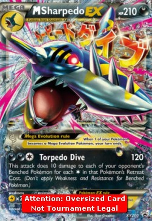 Pokemon M Sharpedo EX (XYPR 200)
