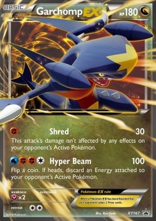 Pokemon Garchomp EX (XYPR 167)