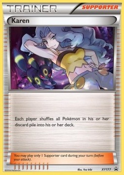 Pokemon Karen (XYPR 177)