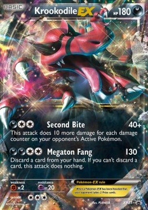 Pokemon Krookodile EX  (XYPR 25)