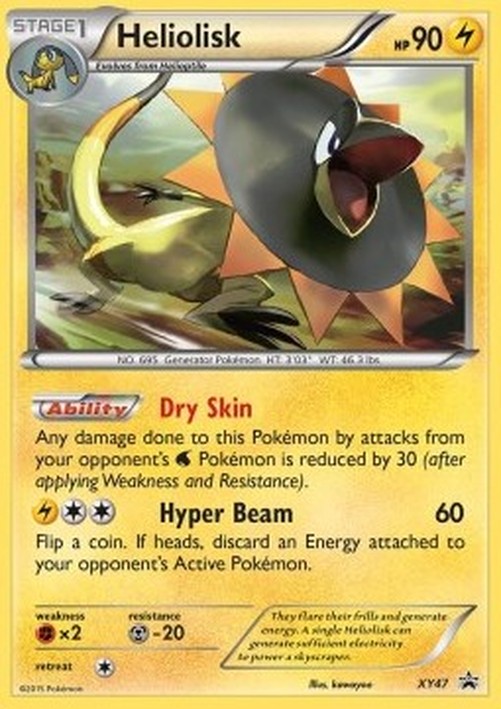 Pokemon Heliolisk  (XYPR 47)
