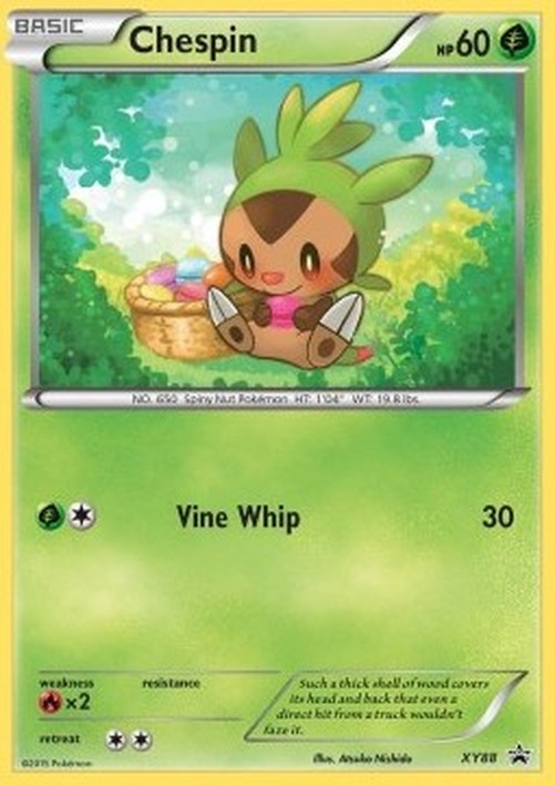 Pokemon Chespin (XYPR 88)