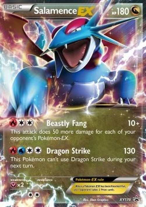 Pokemon Salamence EX (XYPR 170)