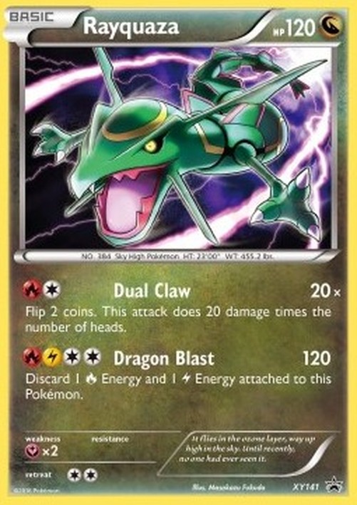 Pokemon Rayquaza (XYPR 141)