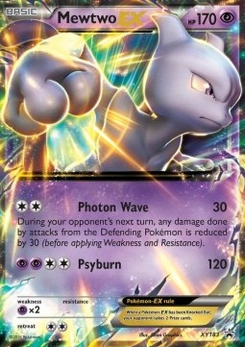 Pokemon Mewtwo EX  (XYPR 183)
