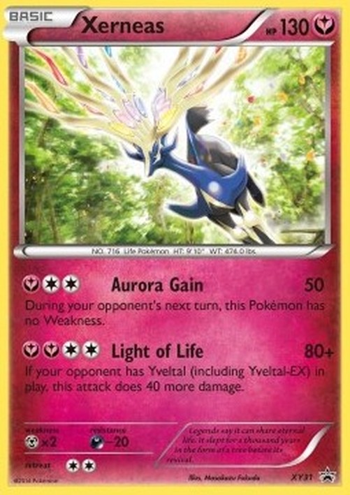 Pokemon Xerneas  (XYPR 31)