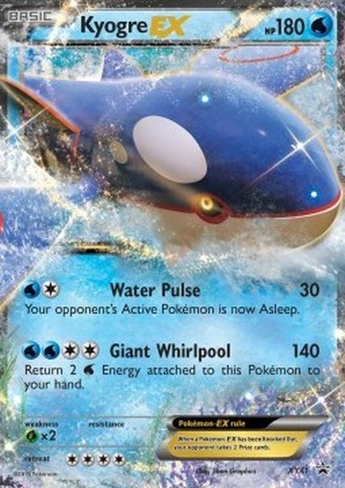 Pokemon Kyogre EX (XYPR 41)