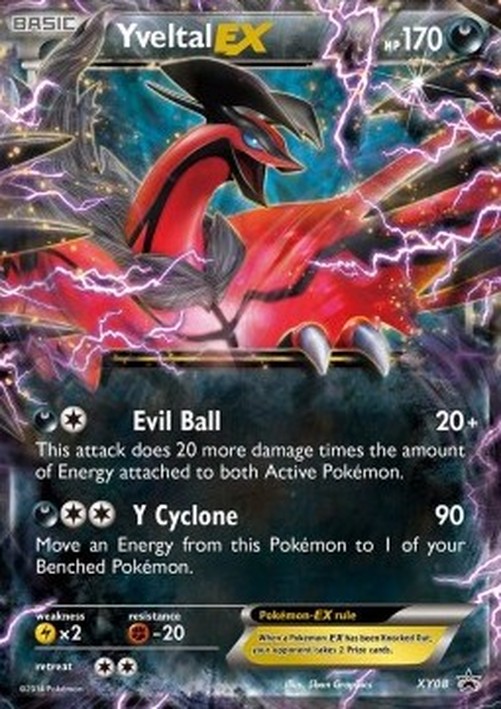 Pokemon Yveltal EX  (XYPR 08)