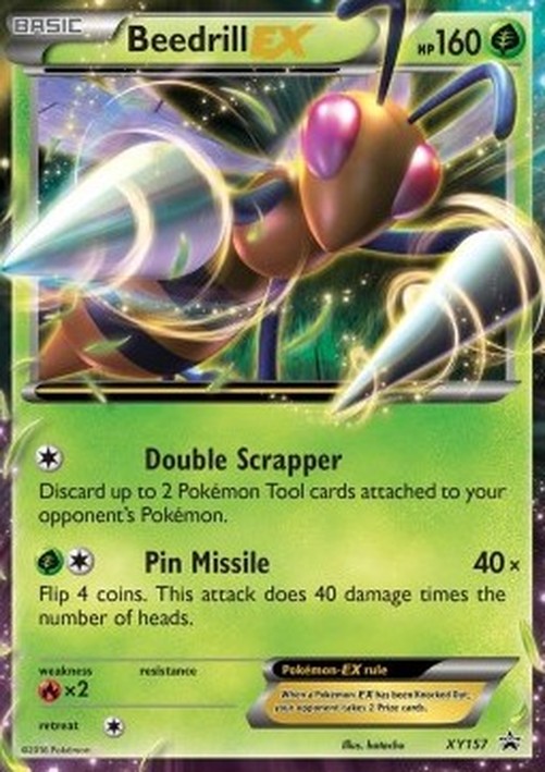 Pokemon Beedrill EX (XYPR 157)