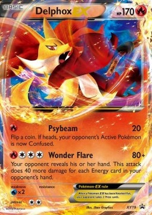 Pokemon Delphox EX (XYPR 19)