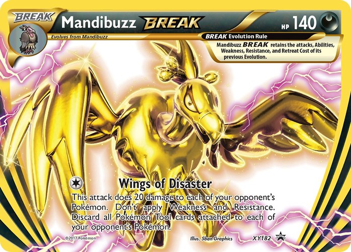 Pokemon Mandibuzz BREAK  (XYPR 182)