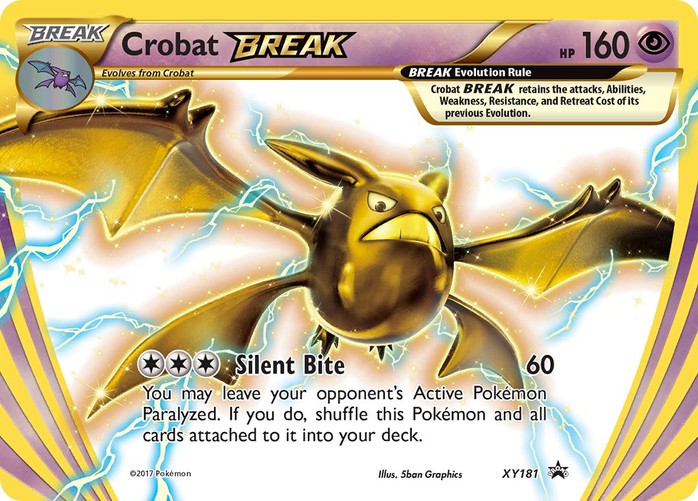 Pokemon Crobat BREAK (XYPR 181)