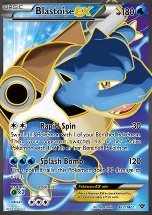 Pokemon Blastoise EX  (XY 142)
