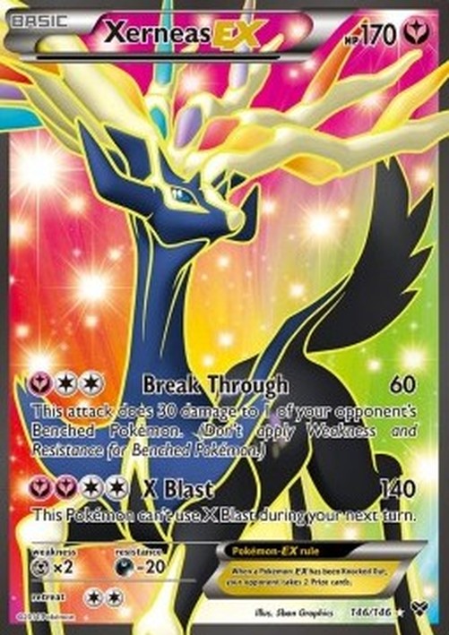 Pokemon Xerneas EX (XY 146)