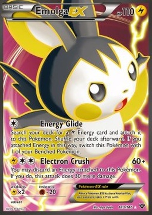 Pokemon Emolga EX (XY 143)