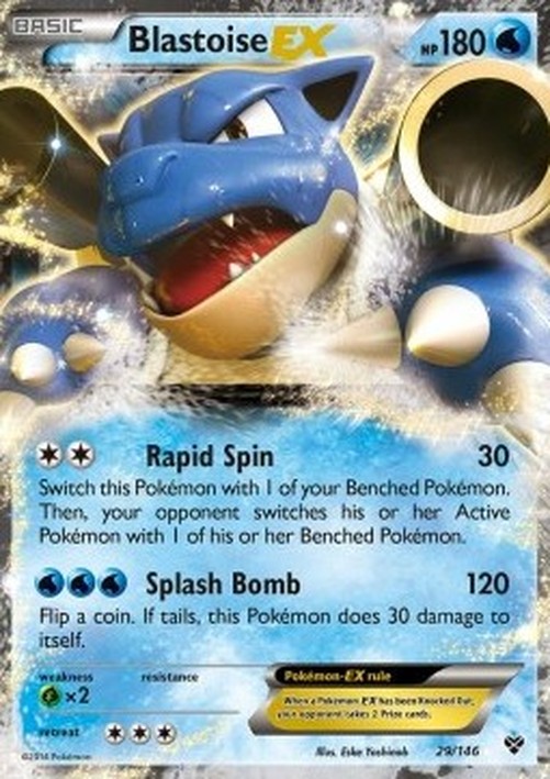 Pokemon Blastoise EX  (XY 29)