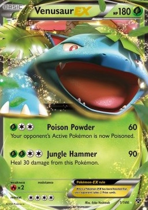 Pokemon Venusaur EX  (XY 1)