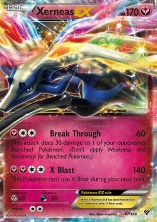 Pokemon Xerneas EX  (XY 97)