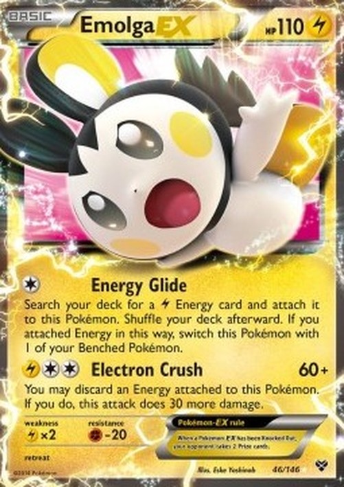 Pokemon Emolga EX  (XY 46)