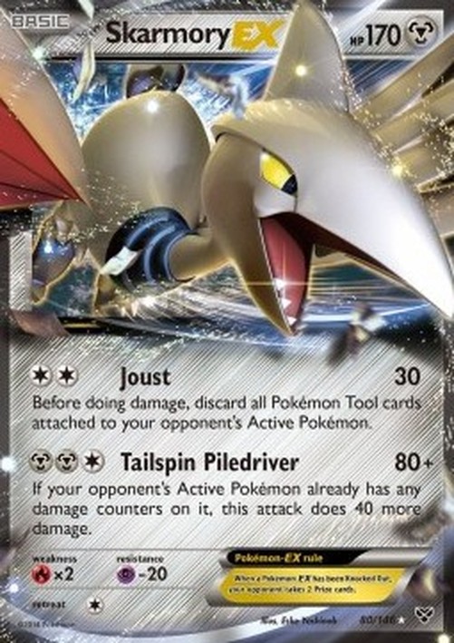 Pokemon Skarmory EX (XY 80)