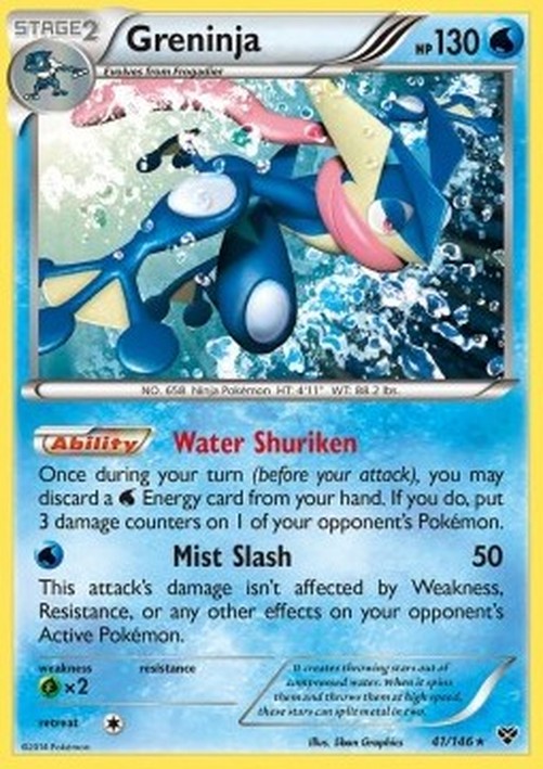 Pokemon Greninja  (XY 41)