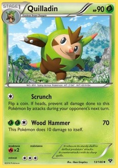 Pokemon Quilladin  (XY 13)