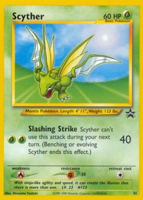 Pokemon Scyther (WP 45)