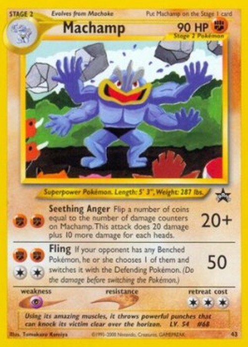 Pokemon Machamp  (WP 43)