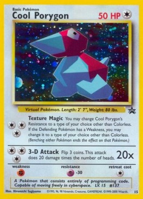 Pokemon Cool Porygon  (WP 15)