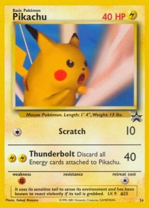 Pokemon Pikachu  (WP 26)