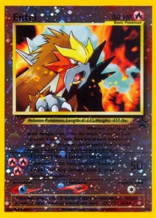 Pokemon Entei (WP 34)