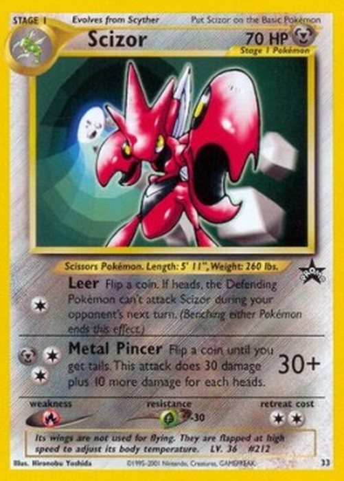 Pokemon Scizor (WP 33)