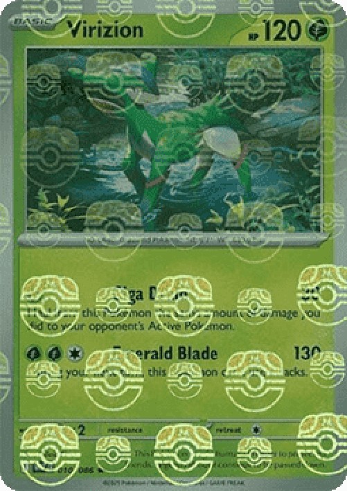 Pokemon Virizion  (xWHT 010)
