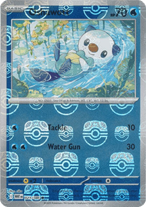 Pokemon Oshawott (xWHT 021)