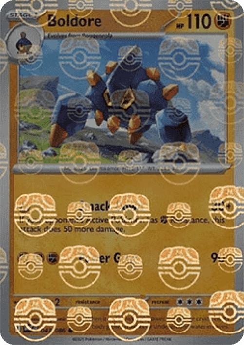 Pokemon Boldore (xWHT 047)