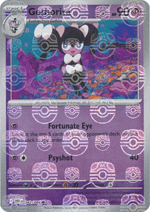 Pokemon Gothorita (xWHT 042)