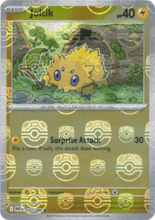 Pokemon Joltik  (xWHT 033)