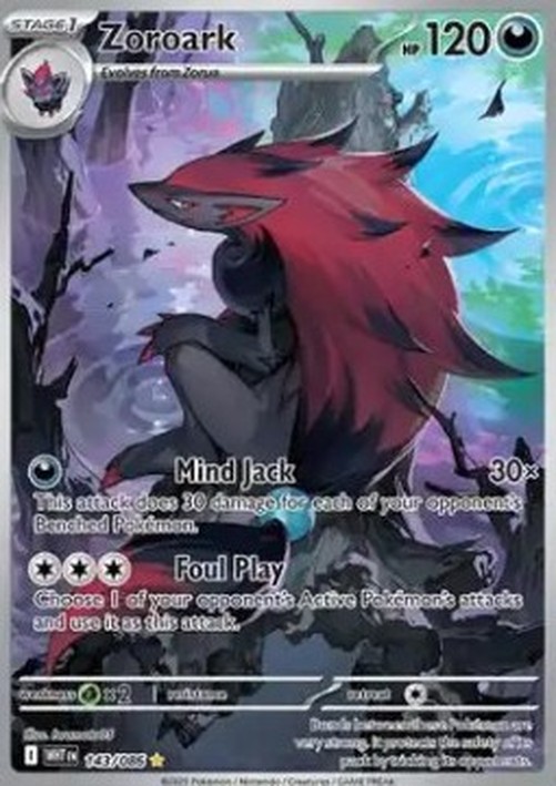 Pokemon Zoroark  (WHT 143)