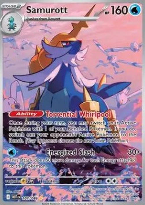 Pokemon Samurott (WHT 107)