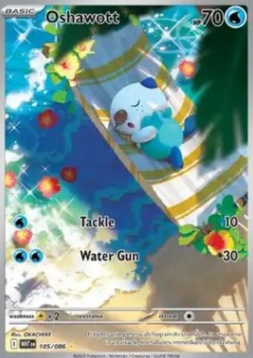 Pokemon Oshawott  (WHT 105)
